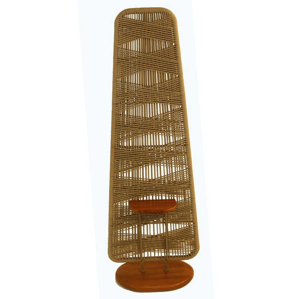 3666 Biombo de Corda Seixos Com Apoio