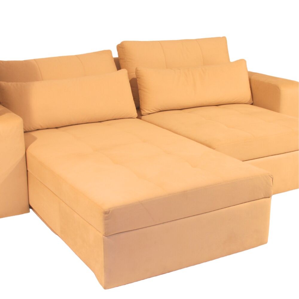 4055 Sofá BELL Dupla Chaise Burle - Imagem 2