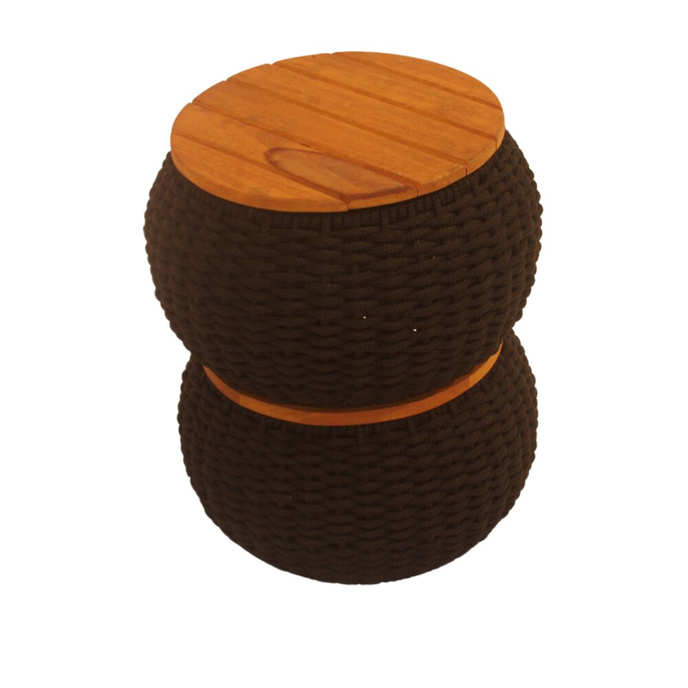 3027 Mesa Lateral Tampo Madeira Cumaru