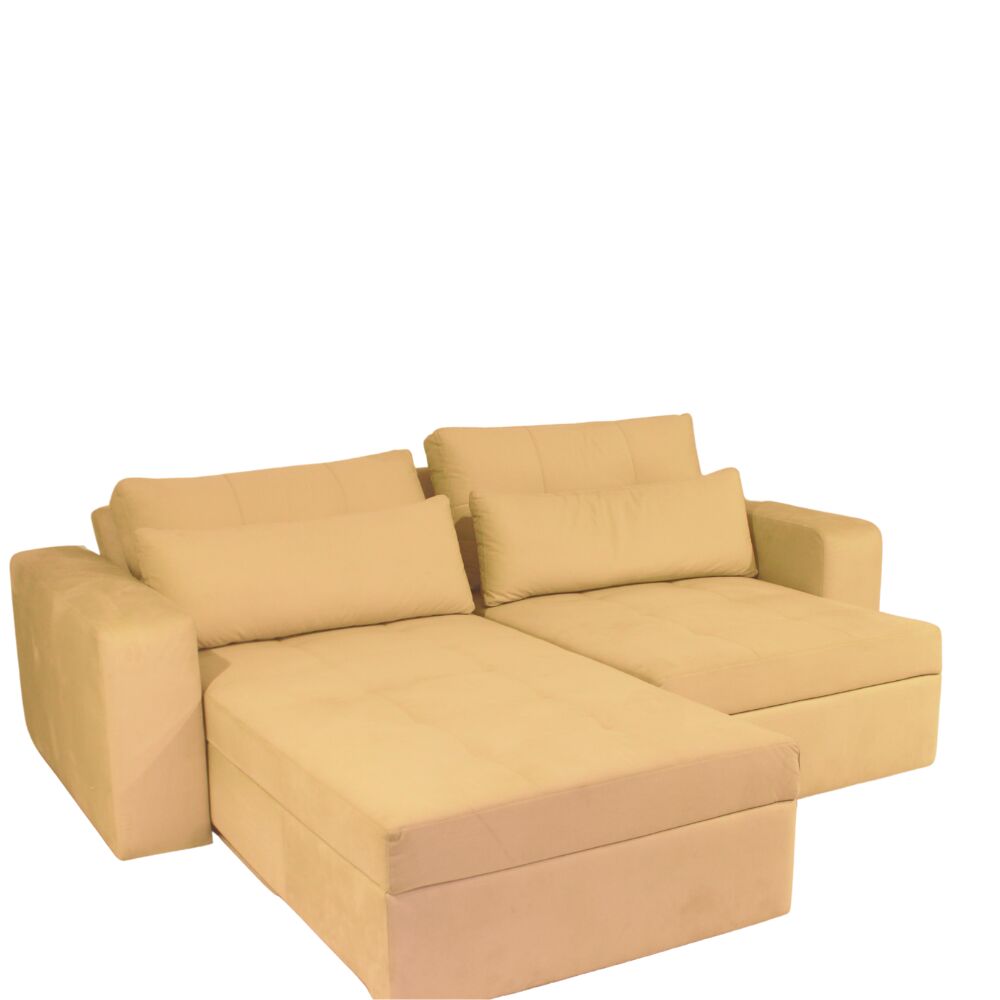 4055 Sofá BELL Dupla Chaise Burle